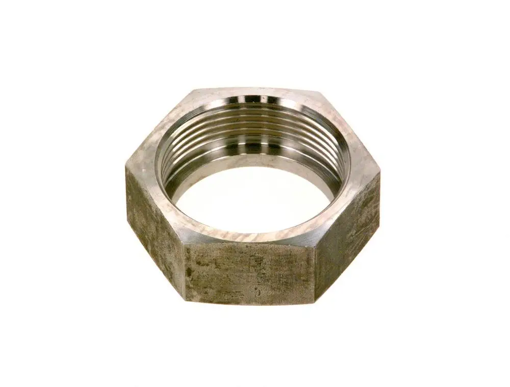 BOSCH Überwurfmutter in hexagonaler Form, mit innenliegender Gewindestruktur zur sicheren Befestigung von Rohren oder Armaturen.